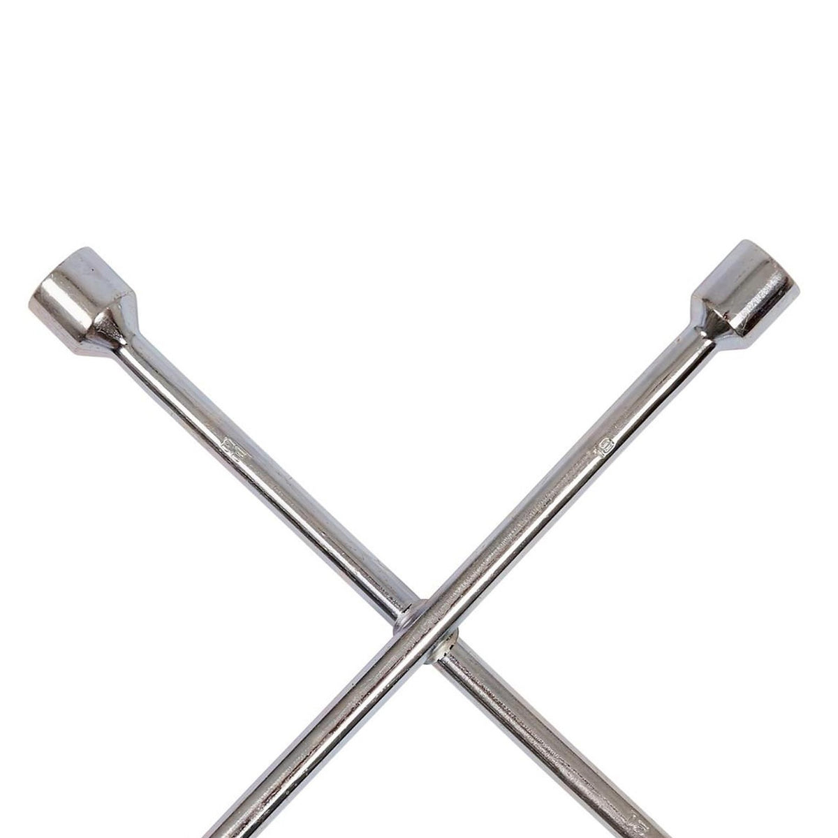 4-Way Universal Cross Wheel Nut Wrench17 19 21 23 MM CAR BRACE Spanner