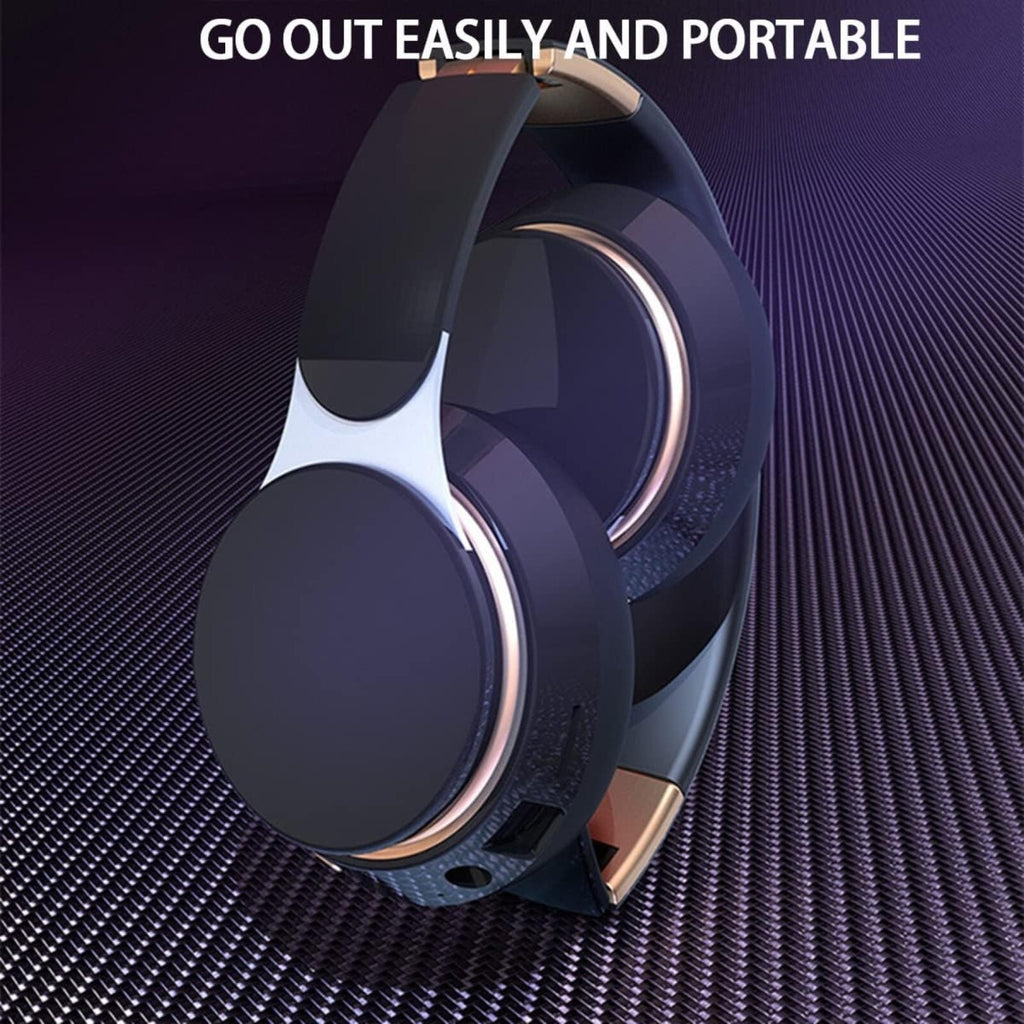Powerful Bass Wireless Over Ear Bluetooth 5.0 Headphones Deep Bass Headset