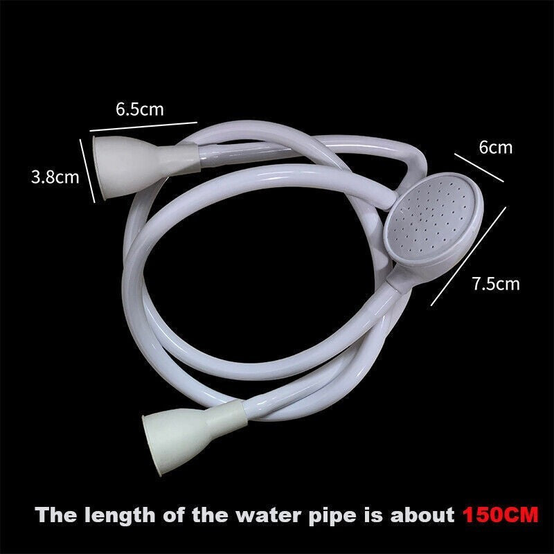 Tap Shower Spray Hose Attachment Bath Pipe Tub Sink Spray Head Washing