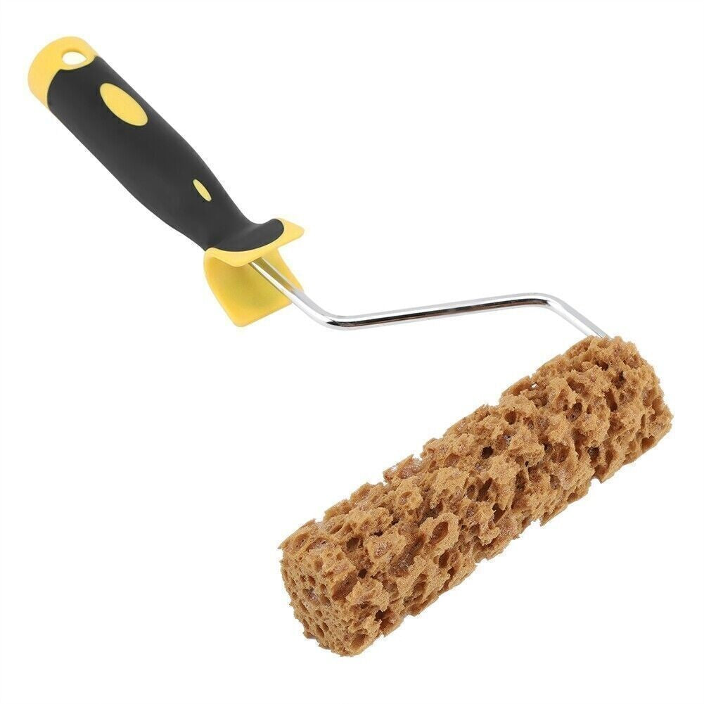 Texture Pattern Paint Roller Brush W/Handle Decorate For Wall Painting Tool