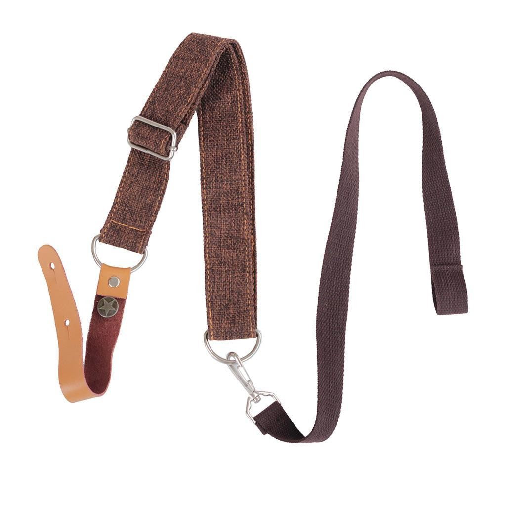 Adjustable Cotton Ukulele Strap Belt Performance Practice