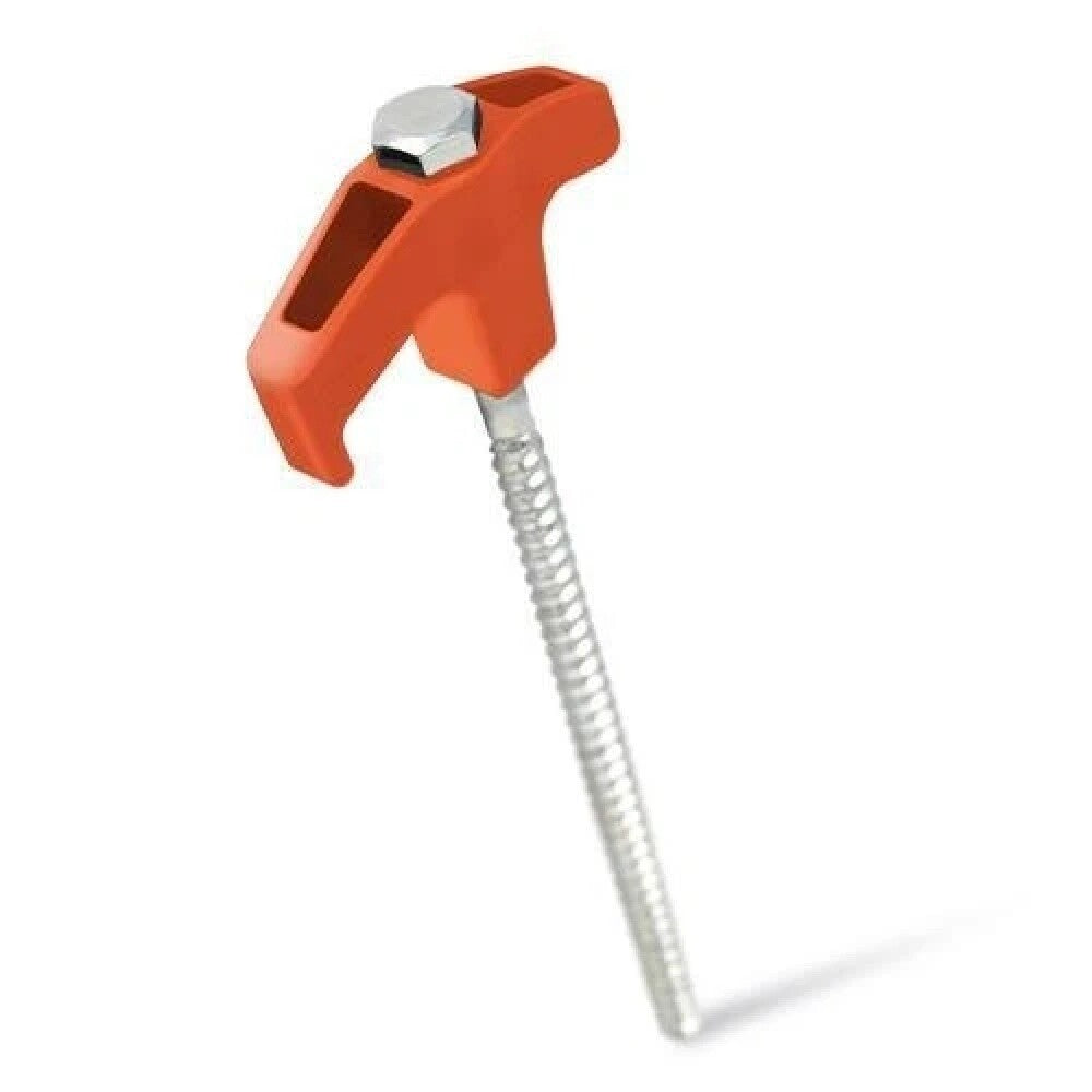 20X Screw In Hard Ground Rock Tent Pegs Stainless Steel Heavy Duty Awning Pegs🔥