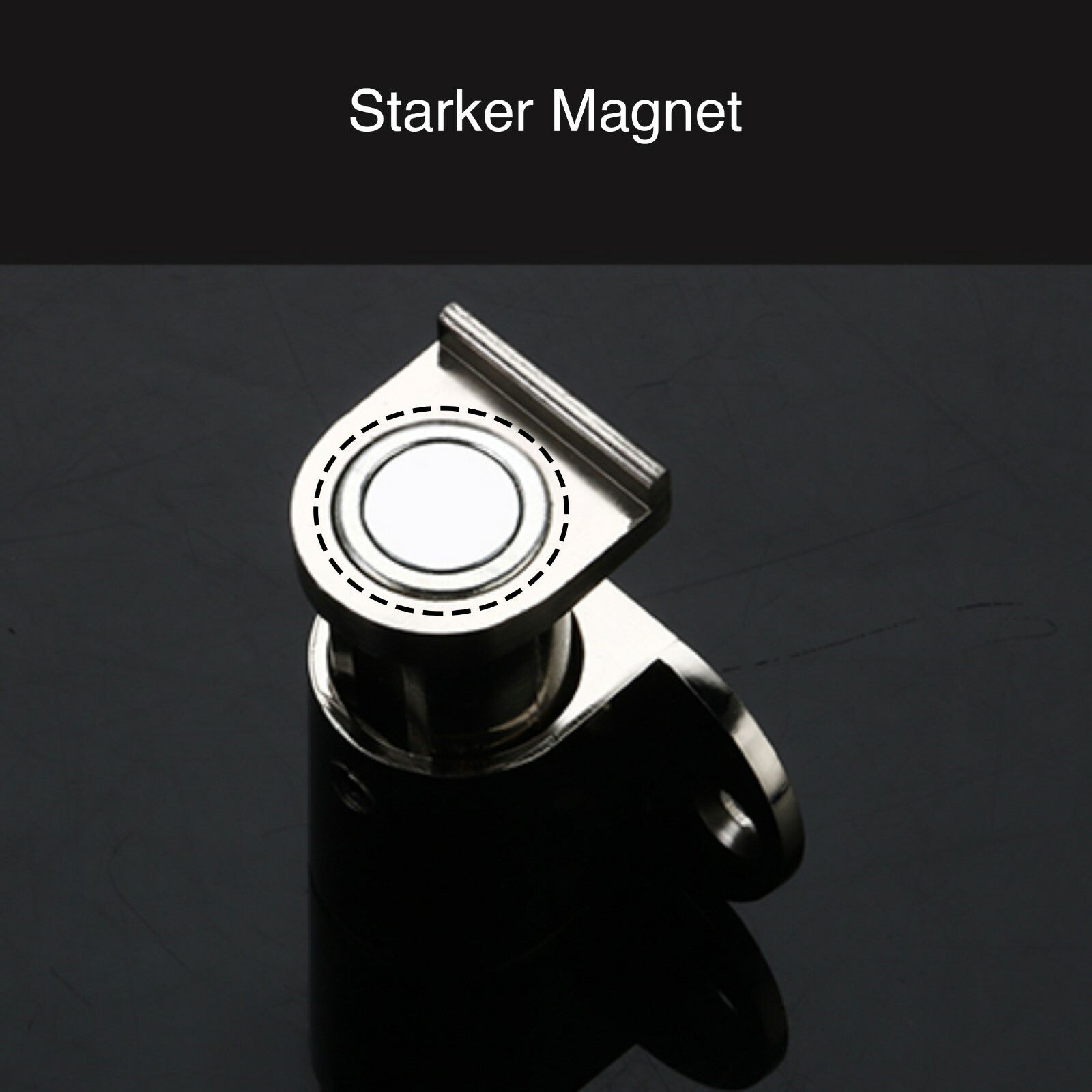 Magnetic Door Stop Wall Floor Mounted Stainless Steel Stopper Holder Catch