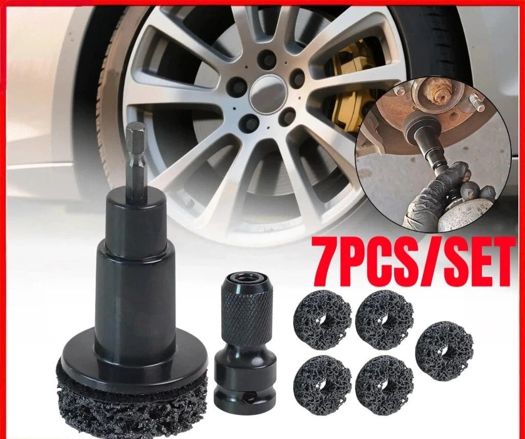 7PCS Automotive Rust Removal Tools for Hub Shafts and Brake Disc Cleaning UK