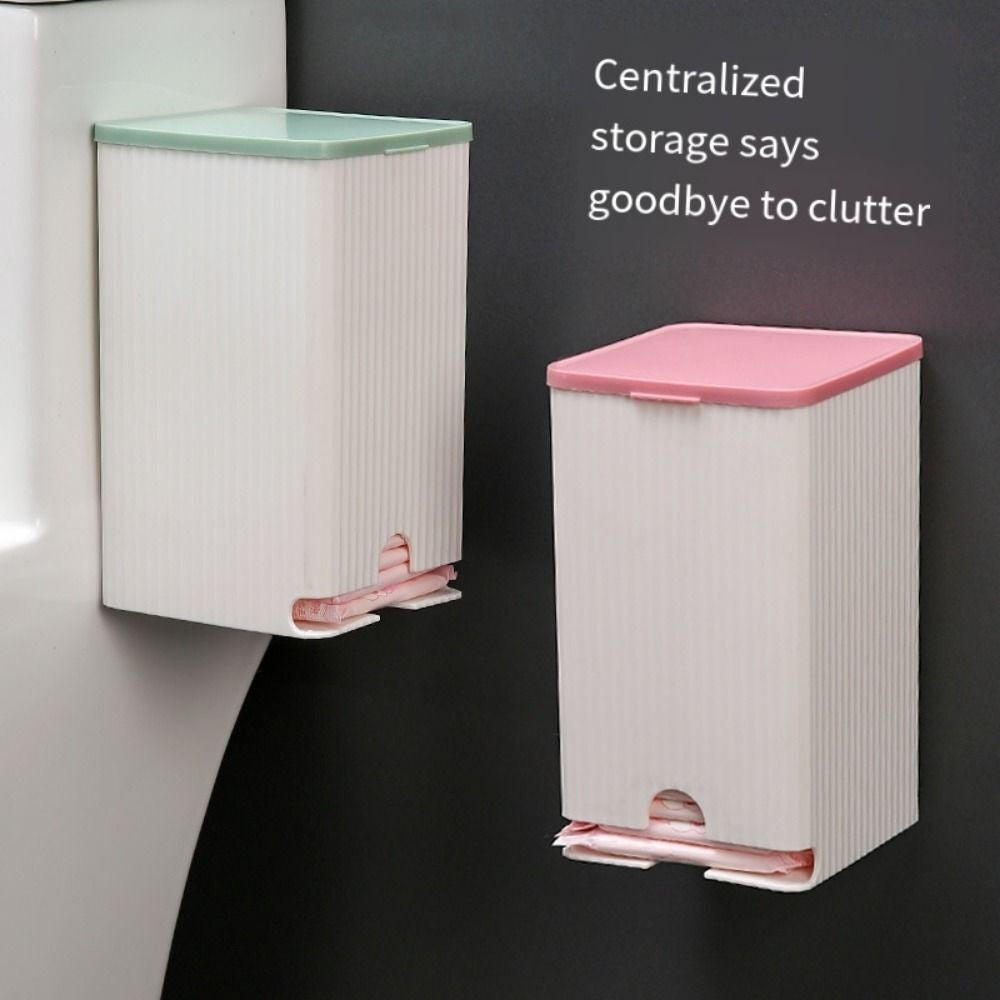 Water-proof Feminine Products Storage Box Wall Mounted Tampon Holder  Bathroom