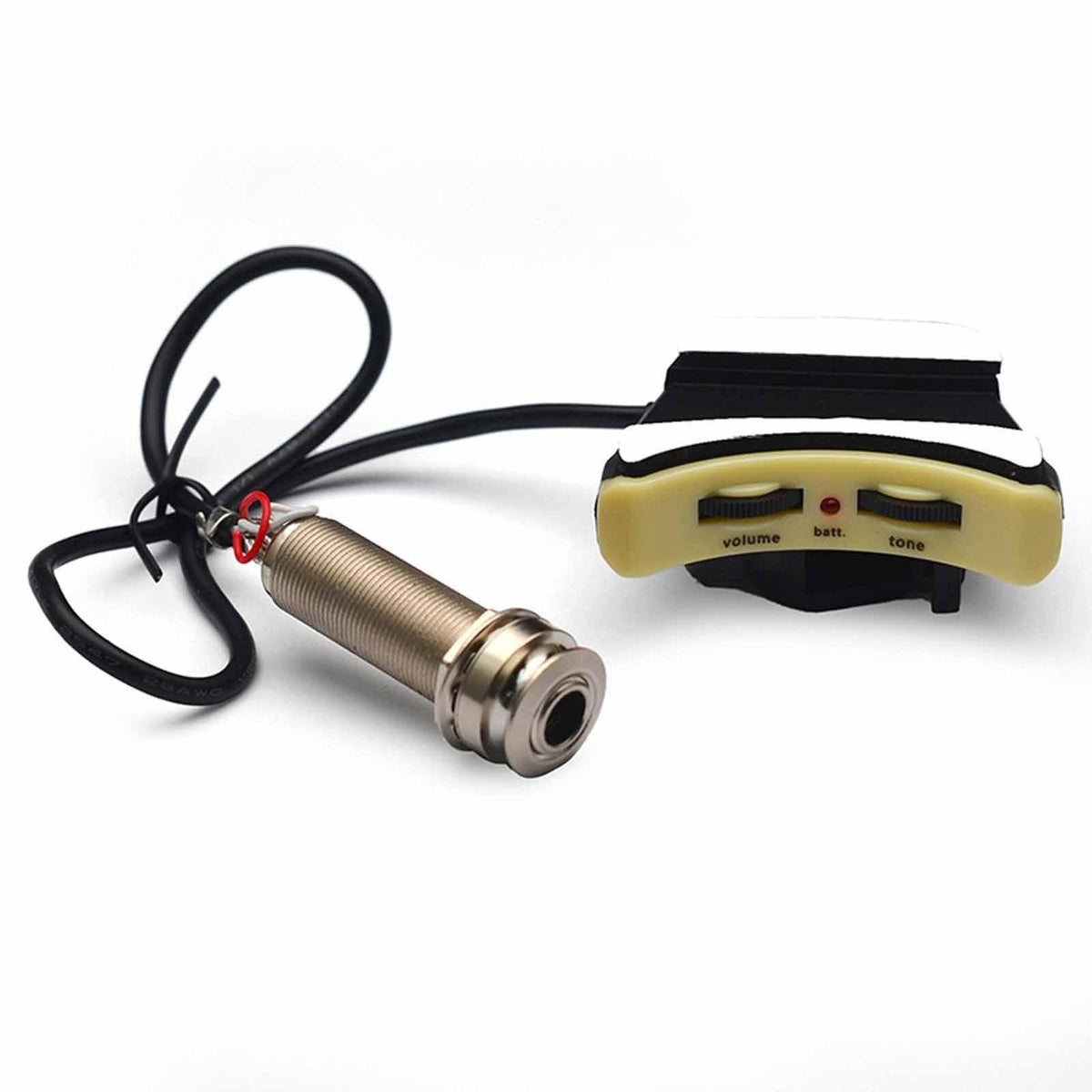 Ukulele Piezo Pickup Easy to Install Practice Replacement Soundhole Pickup