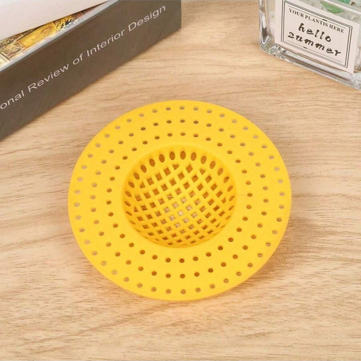 HAIR TRAP SHOWER BATH PLUG HOLE WASTE CATCHER STOPPER DRAIN SINK STRAINER FILTER