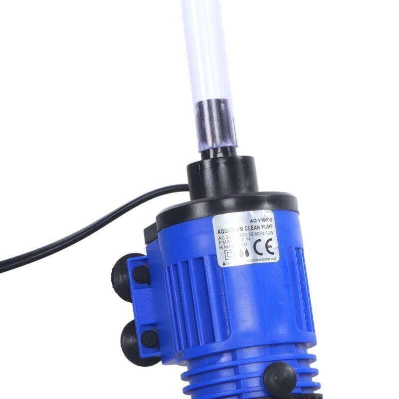 Electric Automatic Aquarium Gravel Cleaner Water Changer Sand Algae Vacuum UK
