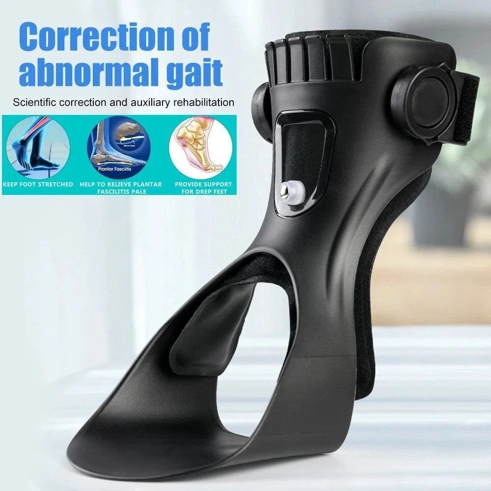 Drop Foot Brace Orthosis Ankle Support With Comfortable Inflatable Airbag UK