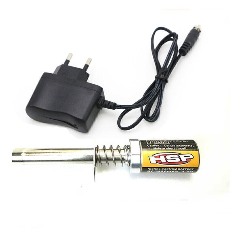 RC Glow Plug HSP Starter Igniter 1800/3600mah Nitro Car Engine Rechargeable