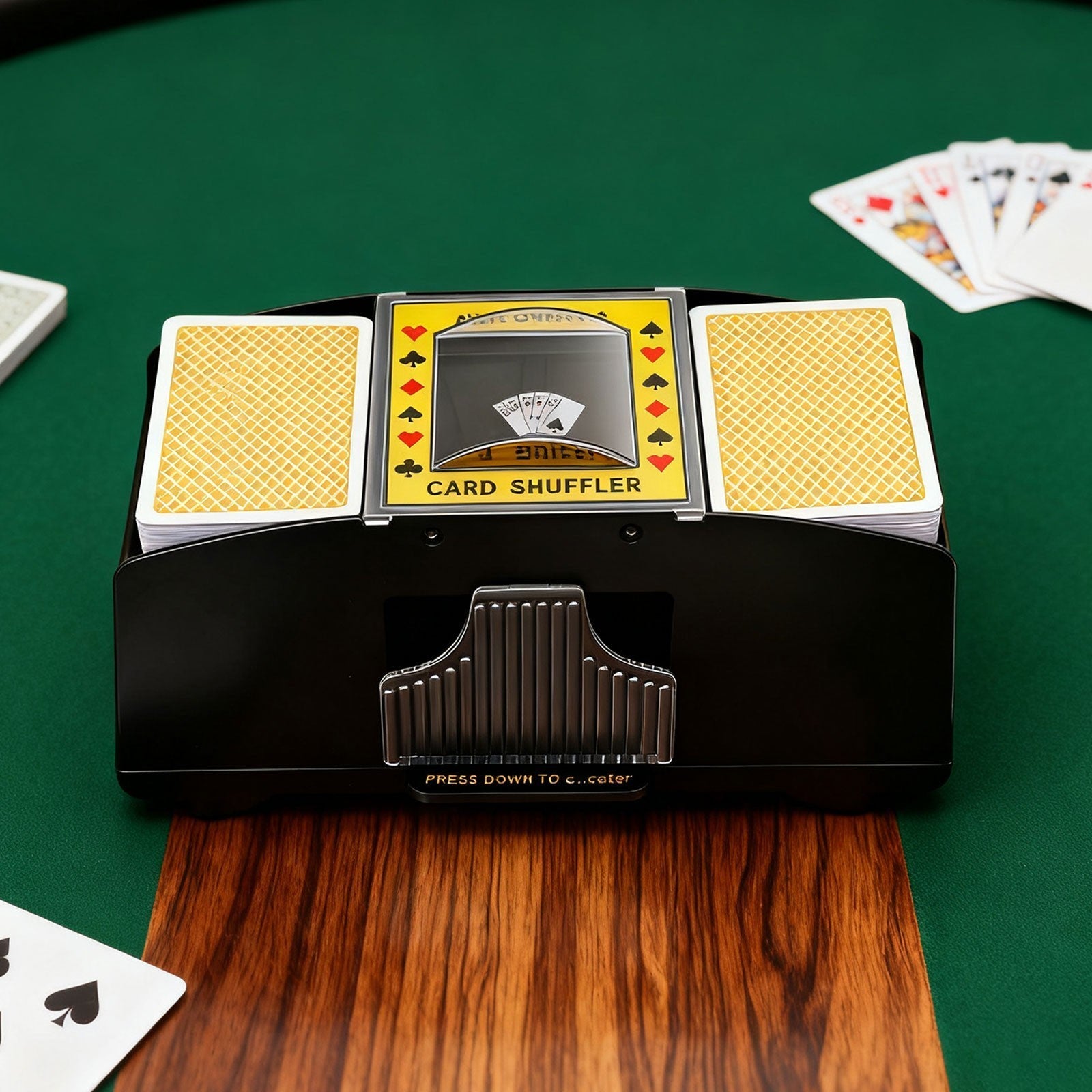Deck Automatic Cards Shuffler Electronic Casino Poker Card Shuffling Machine