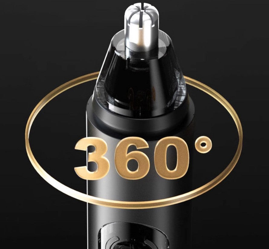 Nasal Nose Hair Trimmer Clipper Ear Eyebrow Cordless Grooming Cutter