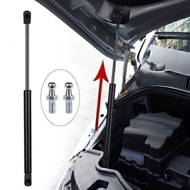 FOR VW T5 TRANSPORTER CARAVELLE 03-15 T5.1 BONNET LIFTER GAS STRUT x2 BALL PINS