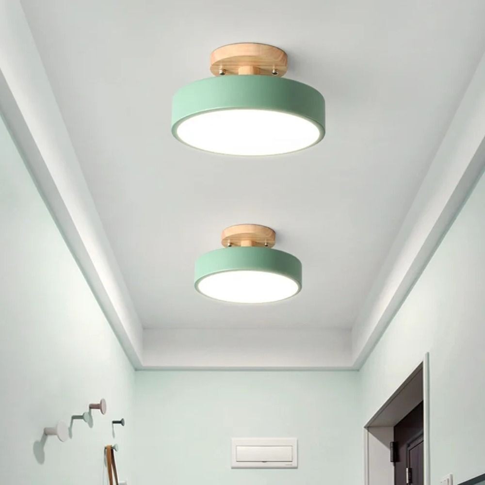 Modern LED Ceiling Light Ceiling Chandelier Entrance Hallway Round Pendant Lamp