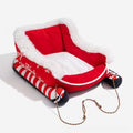 Luxury Santa’s Sleigh Pet Bed – Festive Dog & Cat Christmas Bed