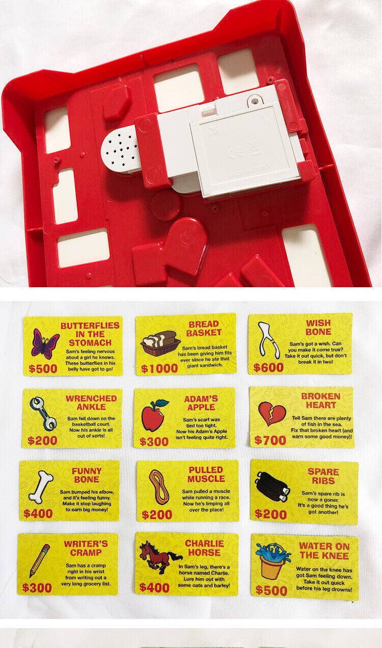 Classic Operation Game Electronic Board Game Boxed For 6+ Kids UK