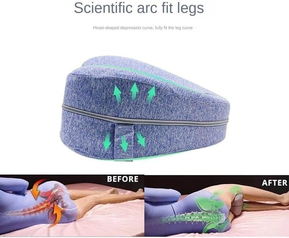 Hip Alignment Pillow,Alignment Pillow-Relieve Hip Pain/Sciatica,Adjustable strap