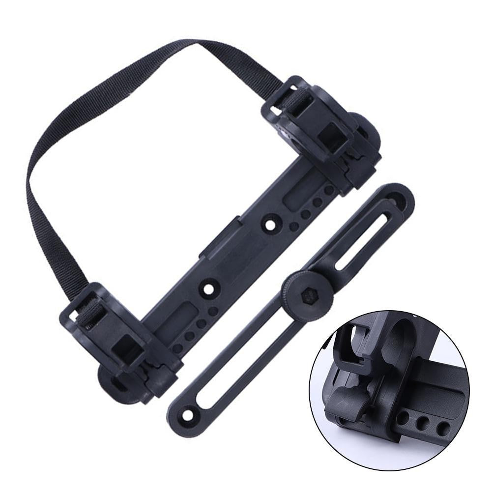 Bike Pannier Hook Kit with 7 Adjustable Positions for Optimal Side Bag Use
