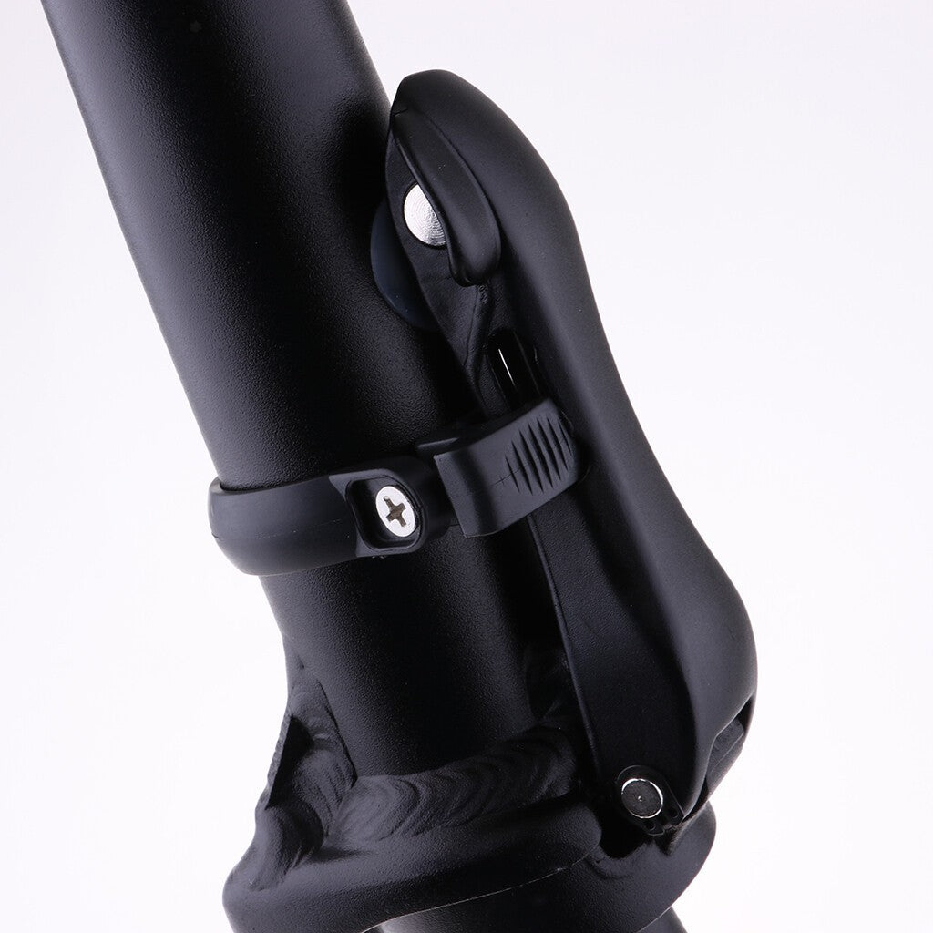 Adjustable Folding Bike Handlebar Stem Riser Bicycle Component Black 25.4mm
