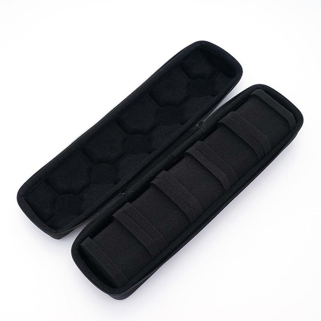Watch Roll Travel Case Storage Organizer 5 Slots Watch Box for Men & Women