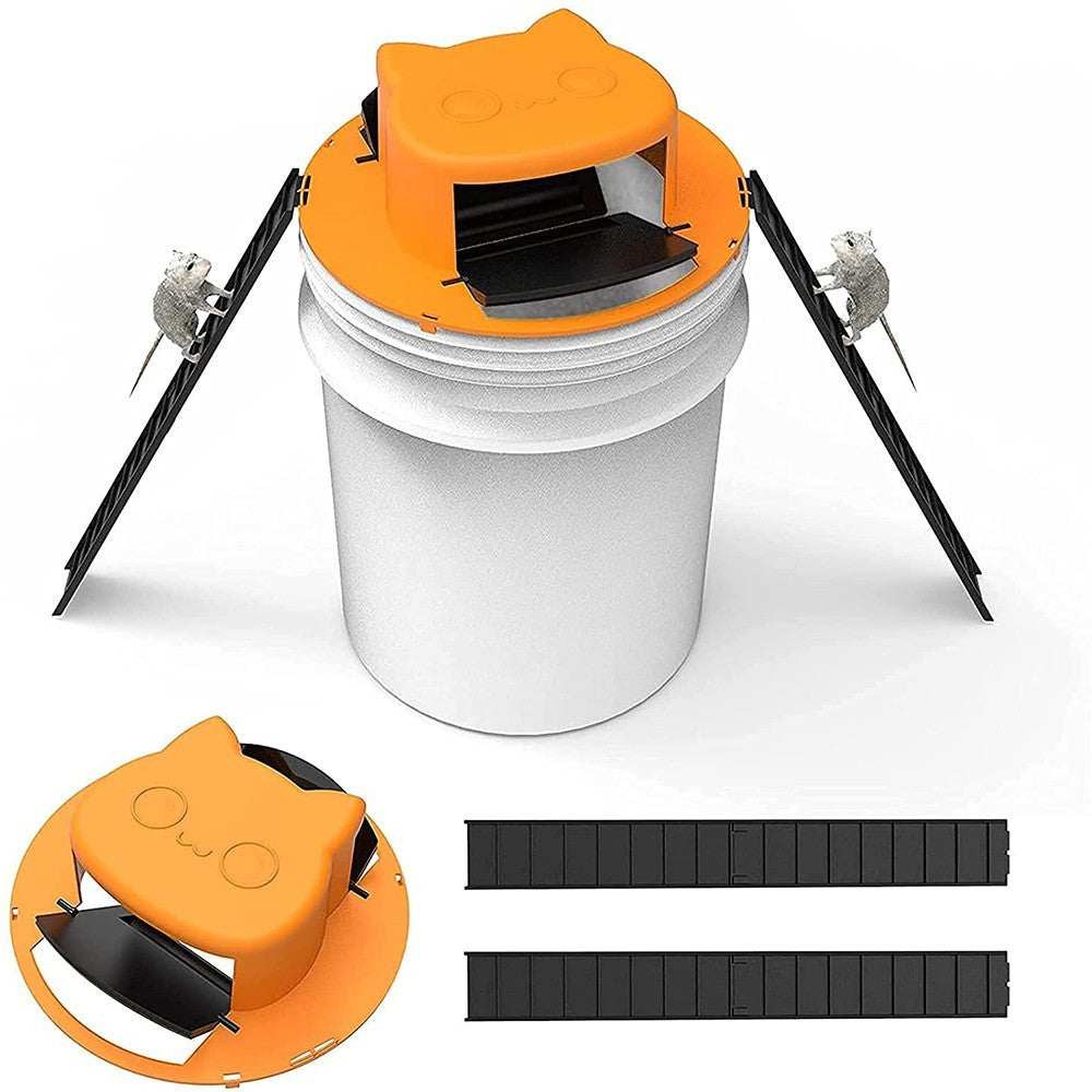 Pest Control Slide Bucket Lid Mousetrap Mouse Trap Mouse Bucket Traps Rat Trap