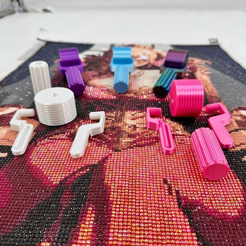 Diamond Painting Roller  Diamond Art Tool DIY Craft Portable Color Random