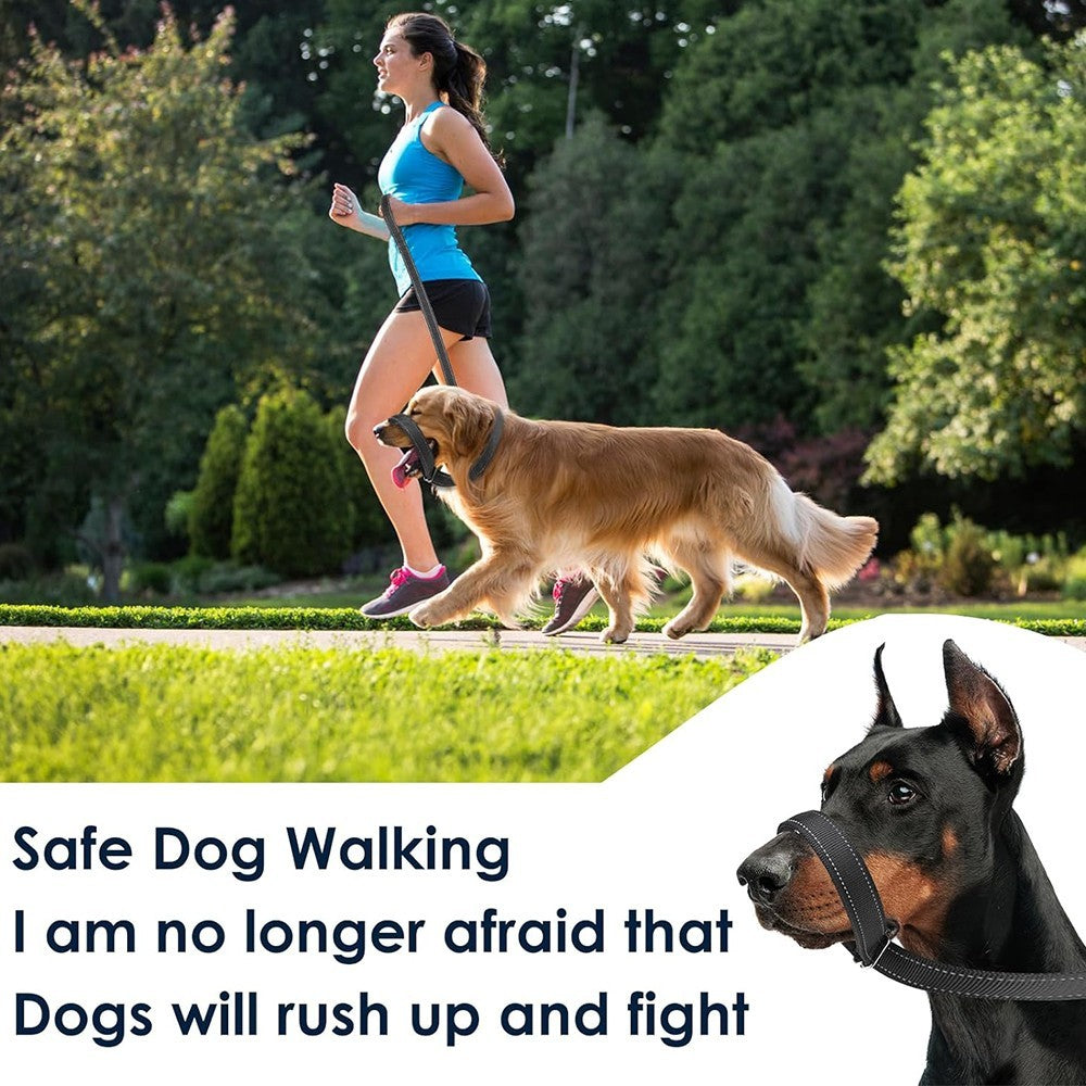 180cm Figure of 8 Anti Pull Dog Lead Padded Nose Stop Pulling Training Slip Lead