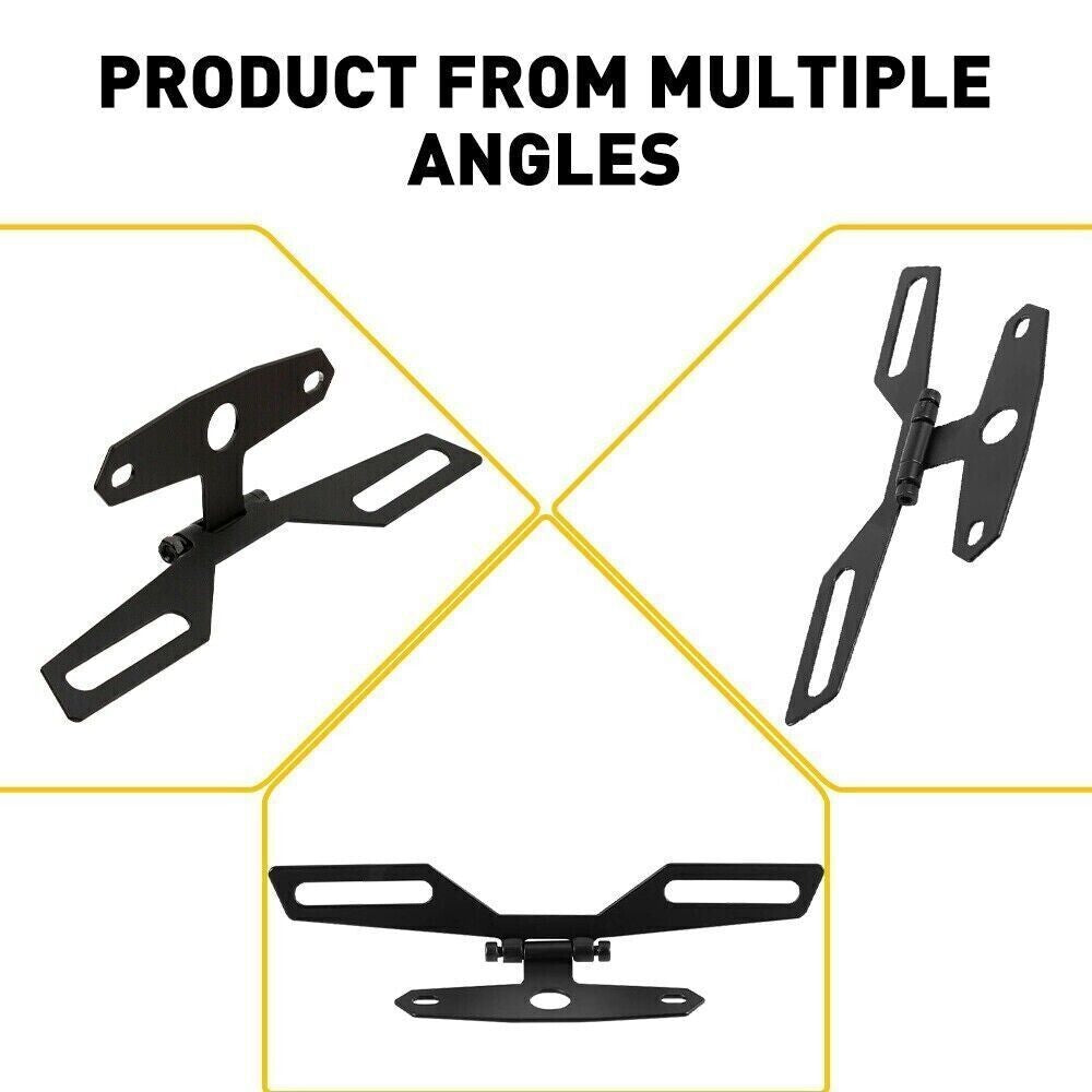 Universal Motorbike Motorcycle License Number Plate Holder Tail Tidy Bracket UK