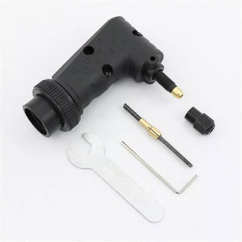 Electric Grinder Kit 90 Right Angle Converter Attachment For Dremel Rotary Tool