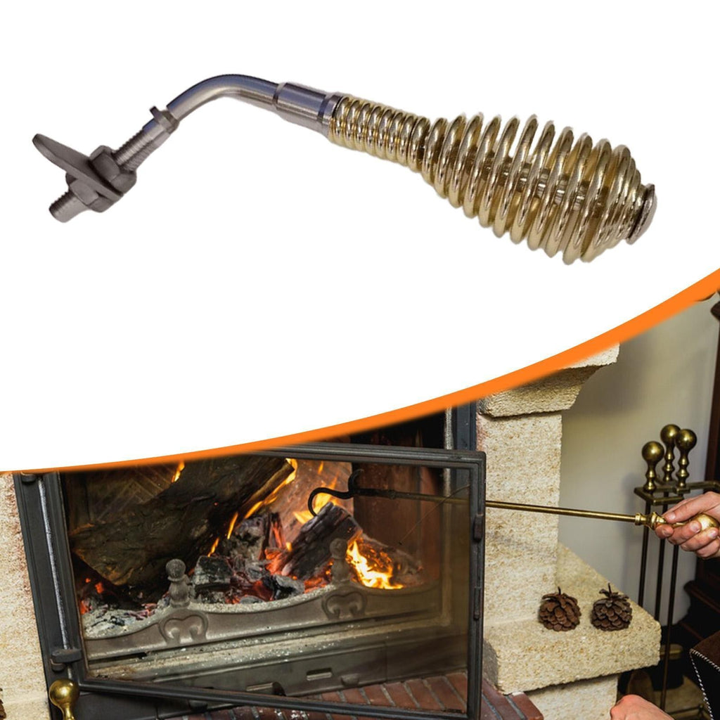 M10Spring Fireplace Door Handle Household Heat Resistant Wood Stove Door Handle