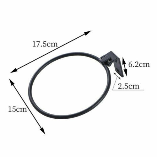 2/3/5PCS Plant Flower Pot Wall Mounted Ring Holder Garden Hanging Basket Bracket