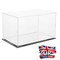 Acrylic Display Case Plastic Box Cube Storage Box Clear 25x15x15cm