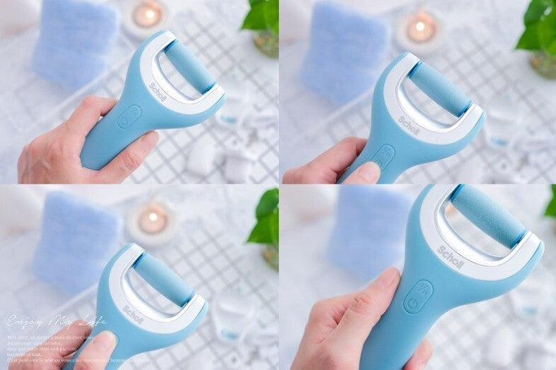 Scholl Velvet Smooth Pedi Crystals Electric Foot File Hard Skin Remover Comfort