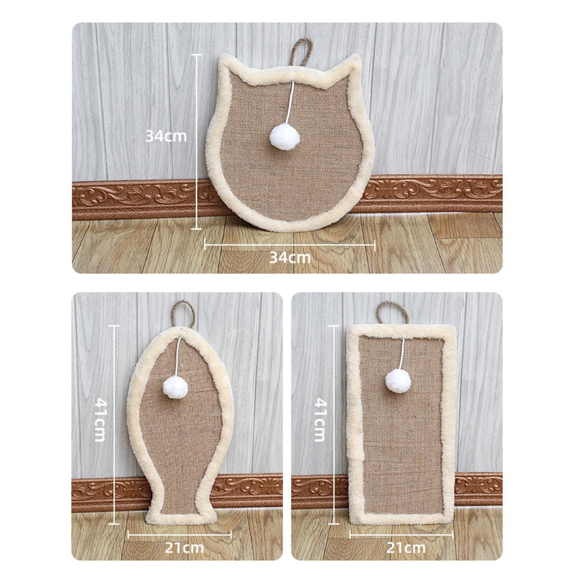 Cat Scratching Pad Cat Scratcher Sisal Cat Scratching Board Protector