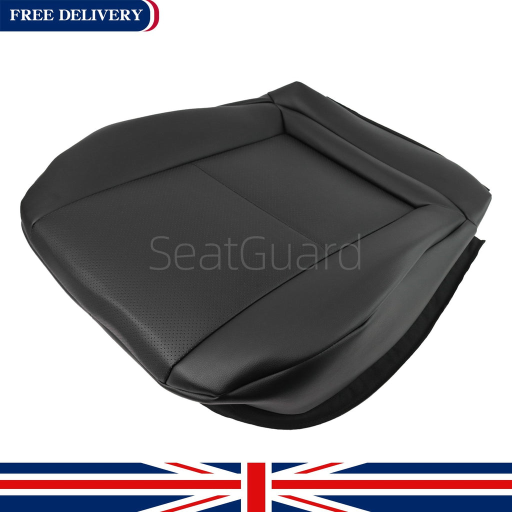 Fits For 2007-2015 Mercedes-Benz C-Class Driver Bottom Seat Cover W204 BLACK UK