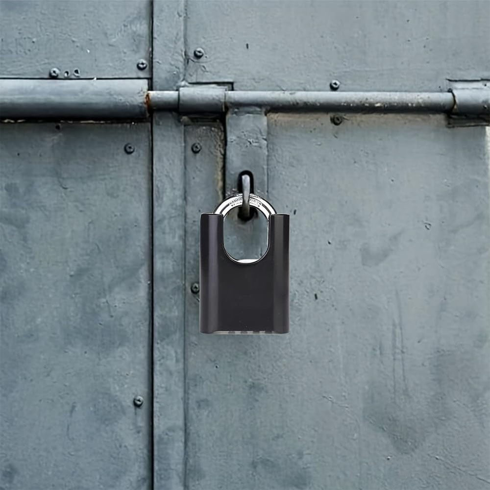 Large Heavy Duty Combination Padlock Outdoor, [Anti-Cutting] [Waterproof]