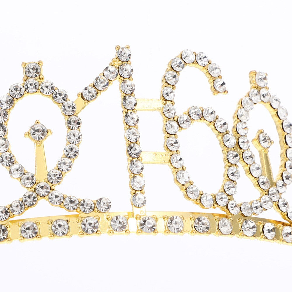 16th Birthday for Female Happy Decorations Sweet Sash and Tiara