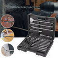 SDS Plus Rotary Hammer Drill & Chisel Bit Set Masonry Concrete Tile Brick 17PCS