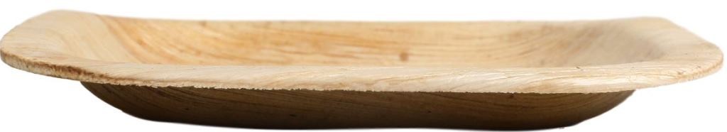 100x Palm Leaf Plates, Square, Biodegradable Disposable Eco-Tableware.*