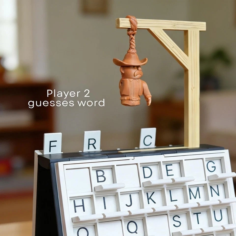 Hangman Game Book,Playbook'd,3D Printed Magnetic Chess Set Folding Board Game UK
