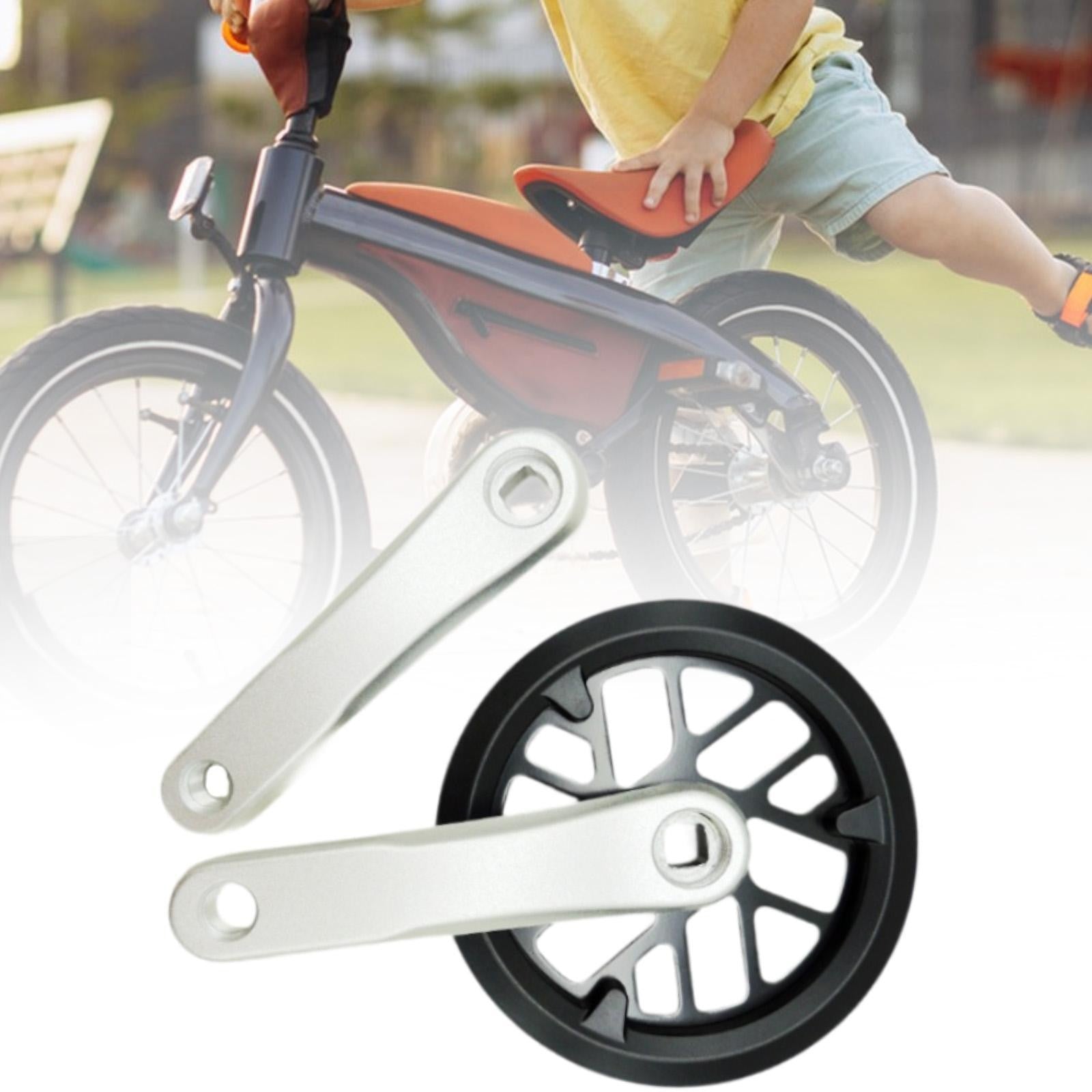 Kids Bike Crankset Crank Set 32T Bike Crank Arm Set Square