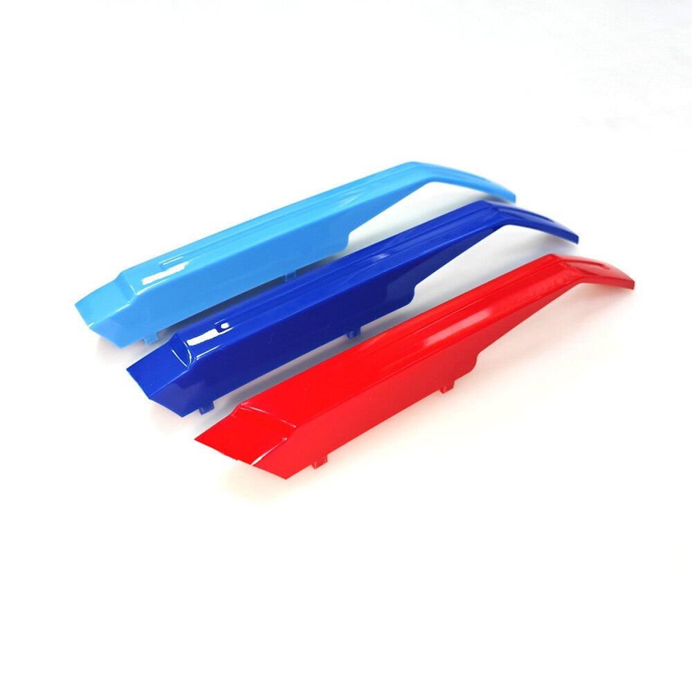 Front Kidney Grille M-Color Strip Insert Clip Trim For BMW 5-Series i5 G60 2024+