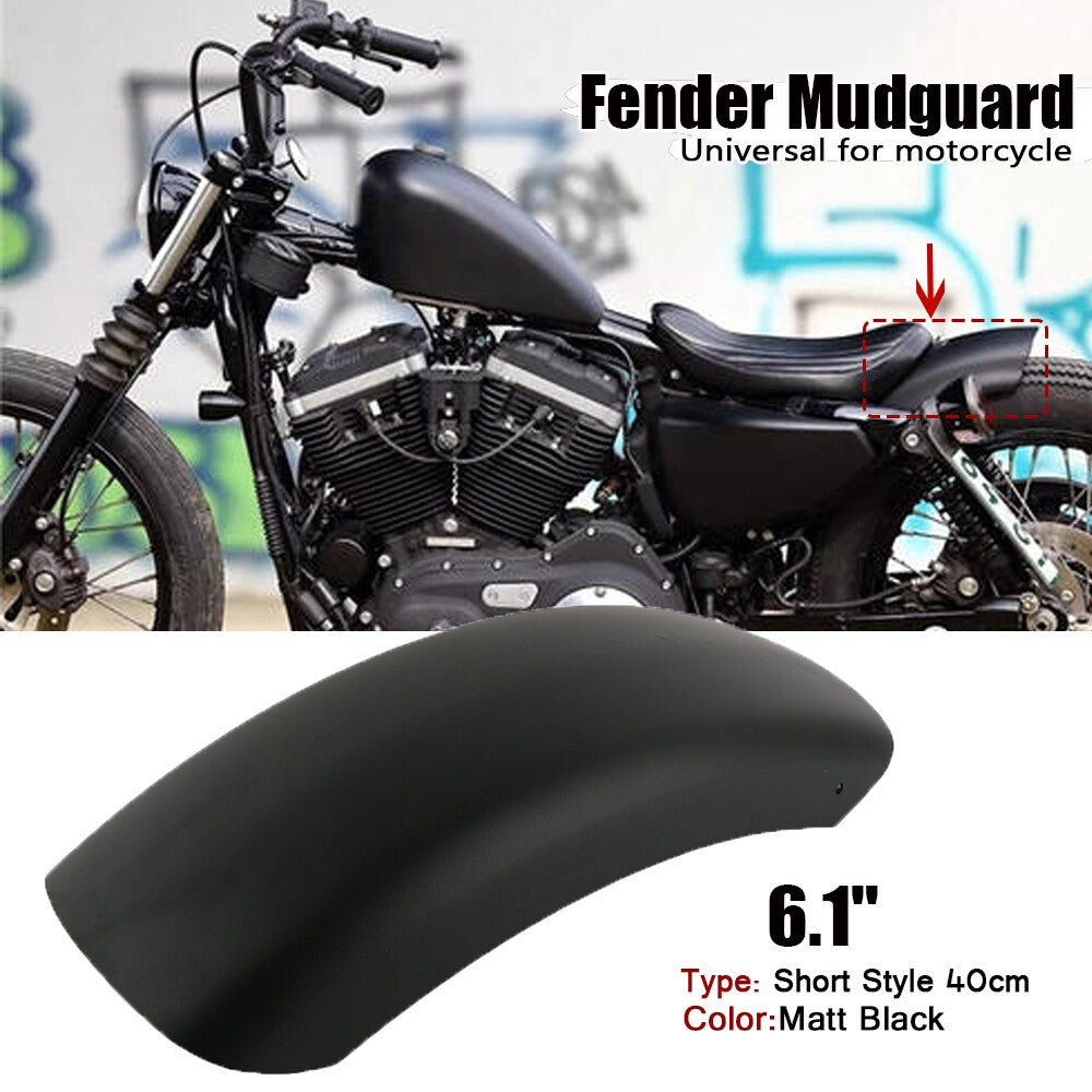 6.1'' Flat Trailer Motorcycle Rear Fender Mudguard For Harley Bobber Chopper.*