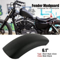 6.1'' Flat Trailer Motorcycle Rear Fender Mudguard For Harley Bobber Chopper.*