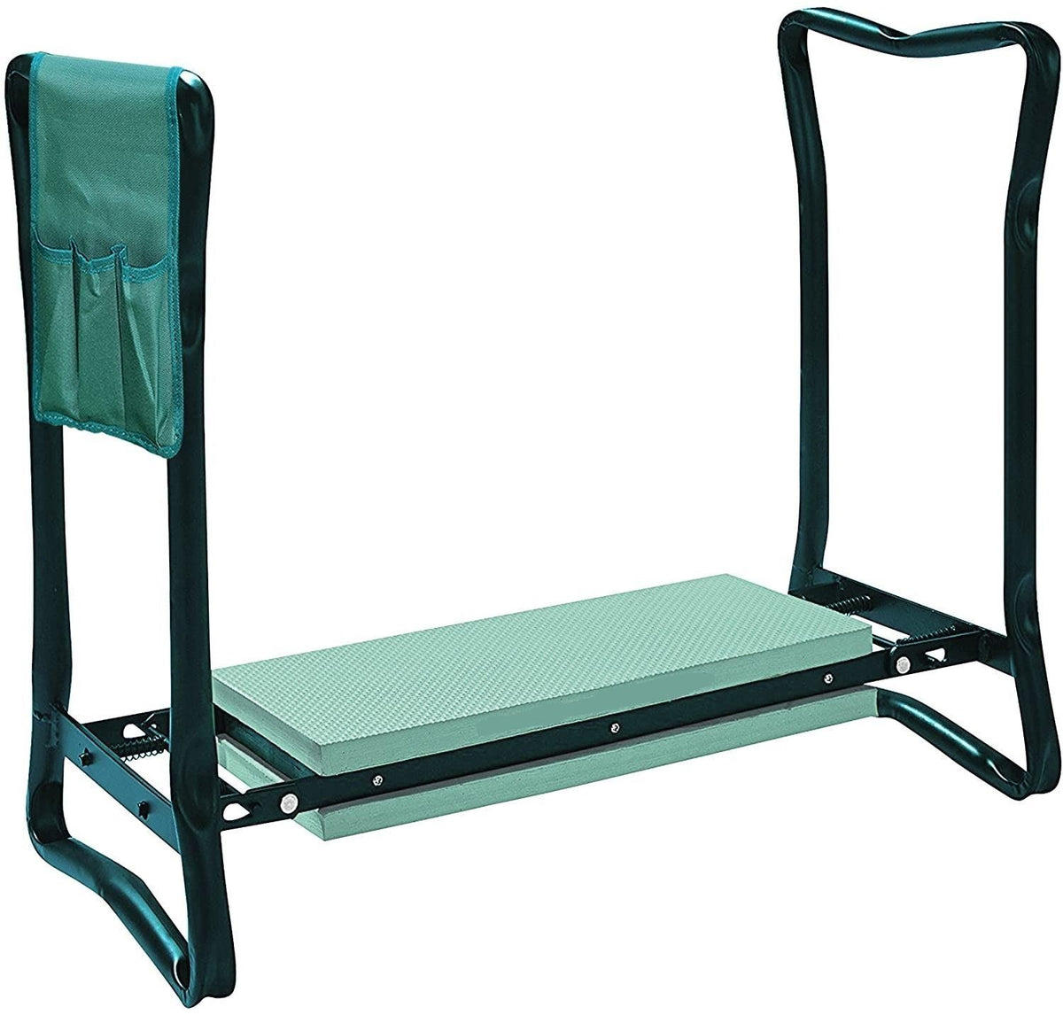 Garden Kneeler 2-in-1 Folding Gardening Padded Seat and Kneeling Stool Tool Bags