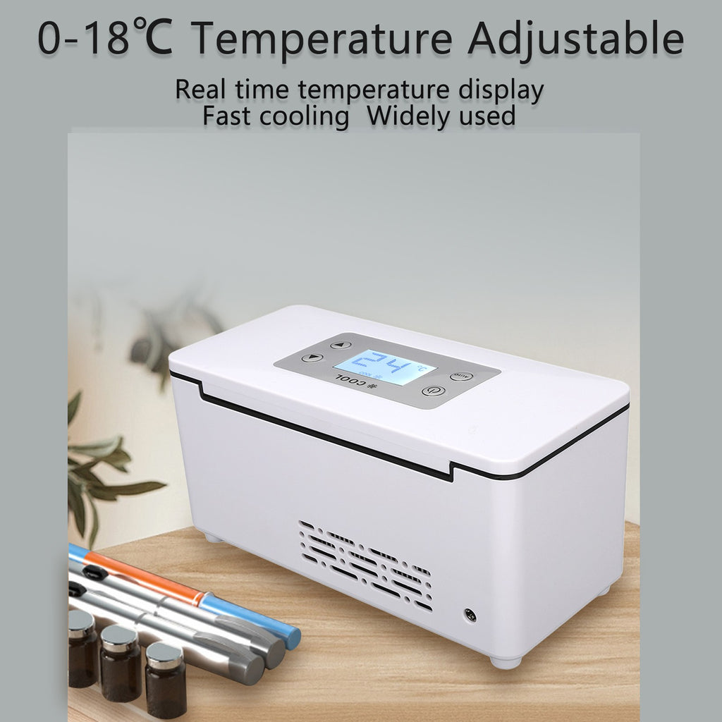 Portable Mini Car Fridge Medical Cooler Box Diabetic Insulin Storage Cold UK