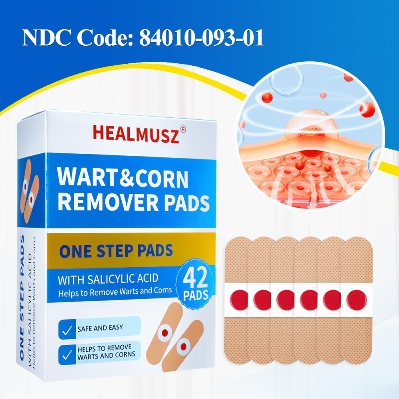 42 Pads Corn Removal Plasters Protective Foot Plaster Pads Patches Wart Plantar