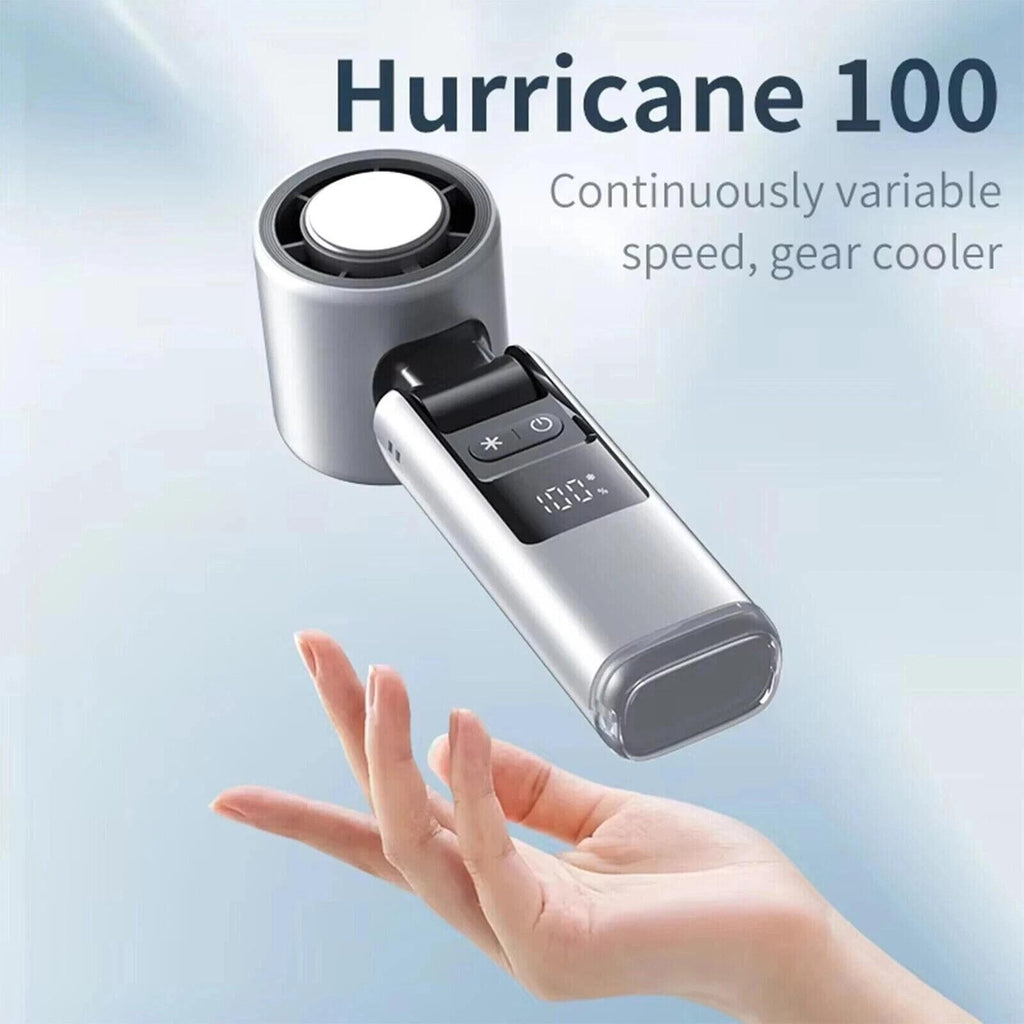 NEW Usb Rechargeable Mini Hand-Held Fan Portable Folding Desk Fan Cooler Cooling