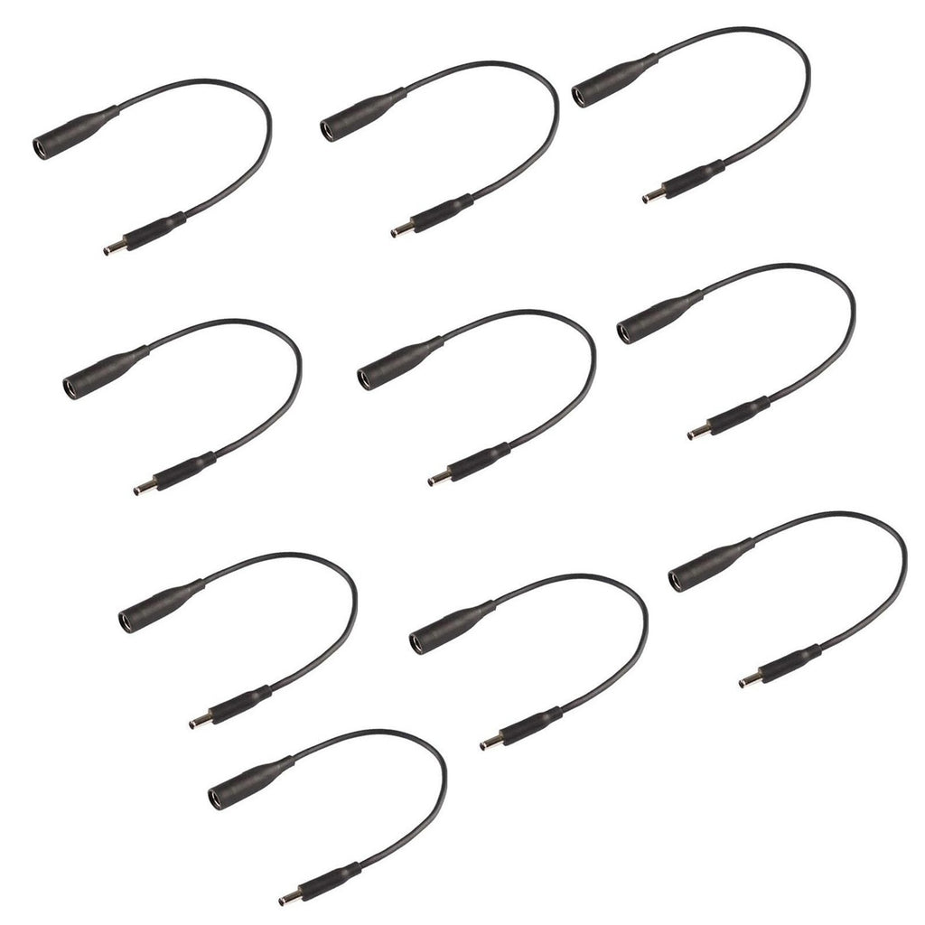 10PCS Dell Charger Adapter Cable 7.4mm Round Female To 4.5mm Male Plug New