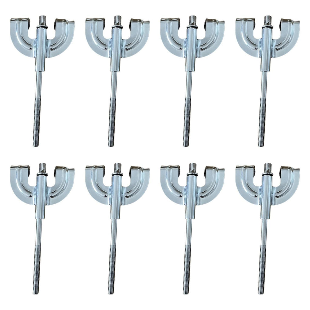 8Pcs Bass Drum Claws Hardware Drum Set Percussion Instrument Accessories